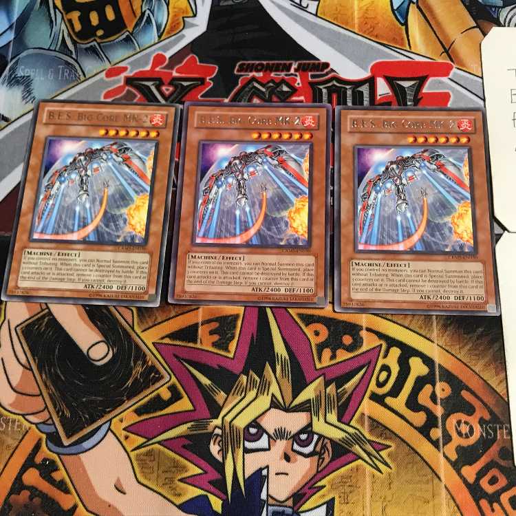 English Giant Battleship Big Core Mk-II CRMS 2 Rare Set of 3 Tera.