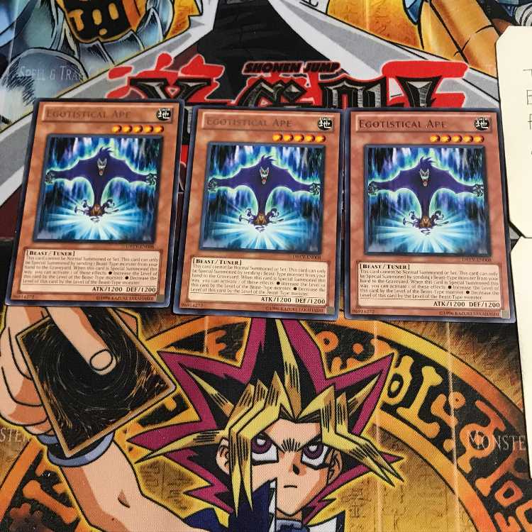 English Egotistical Ape DREV 1 rare, set of 3 Tera.