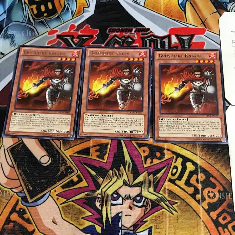 英語版 紅炎の騎士 CBLZ 1 レア 3枚セット てら