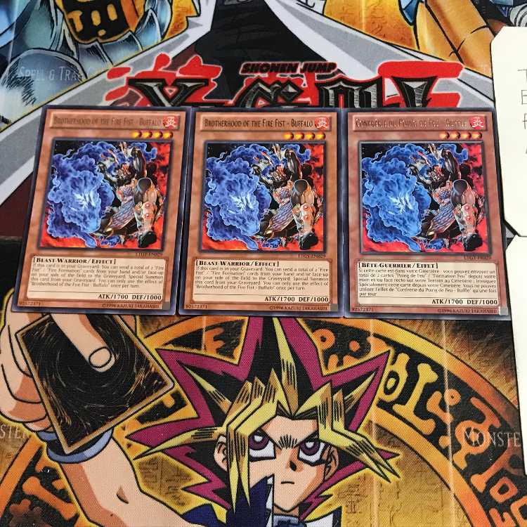 英語版 殺炎星-ブルキ LTGY 1 レア 3枚セット てら