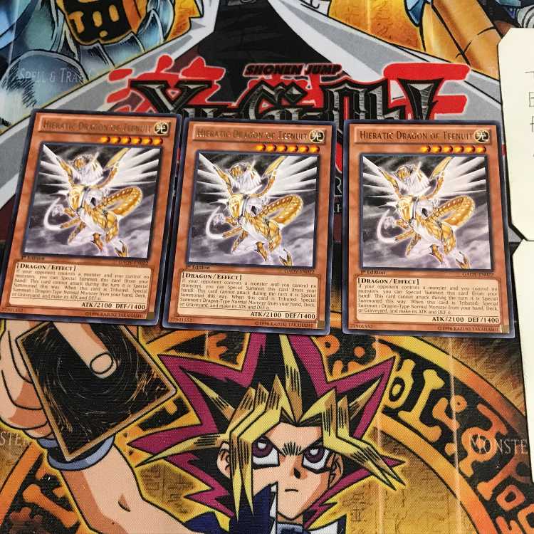 English version Sacred Engraved Dragon - Tofeni Dragon GAOV 2 Rare Set of 3 Tera.