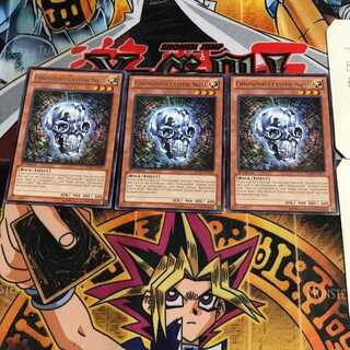 English Chronomaly Crystal Skull REDU 2 Rare Set of 3 Tera.