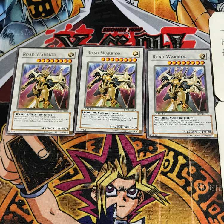 英語版 ロード・ウォリアー DP09 3 レア 3枚セット てら