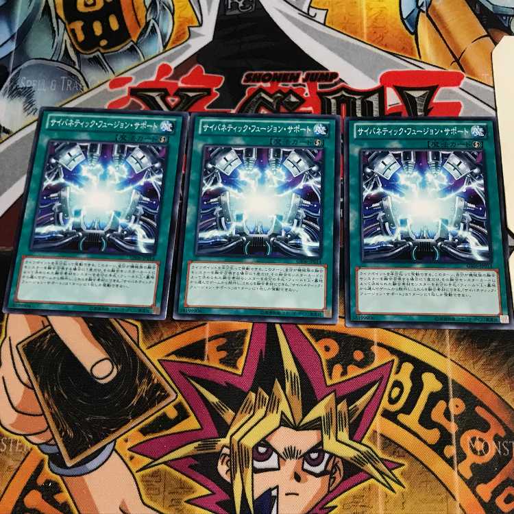 サイバネティック・フュージョン・サポート 2 ノーマル 3枚セット てら