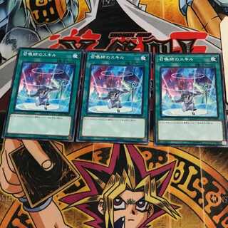 召喚師のスキル 3 ノーマル 3枚セット てら