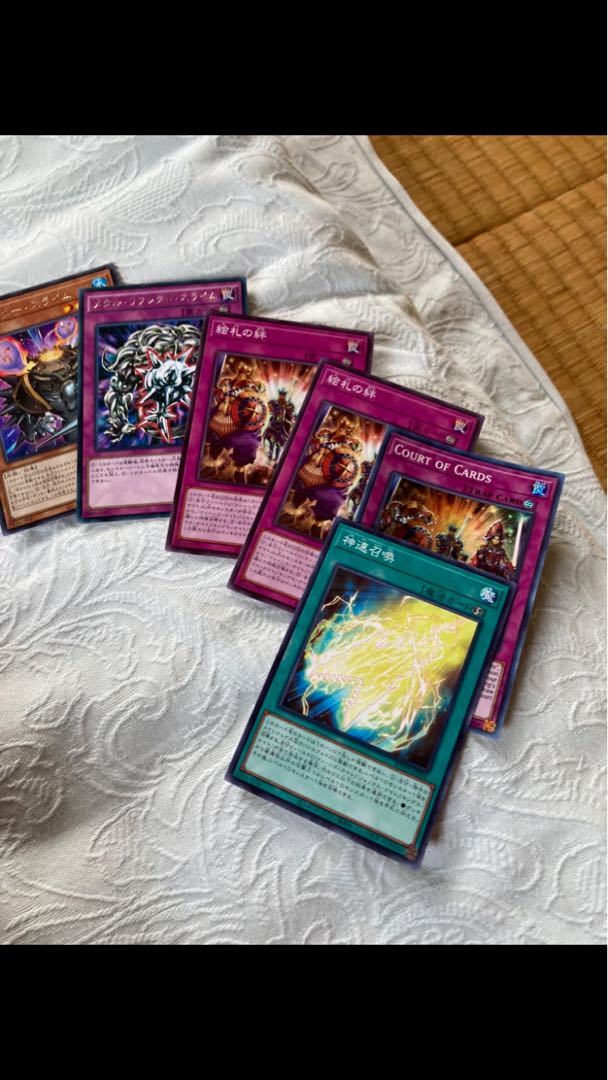 Yu-Gi-Oh English Thunderspeed Summon Court of Cards Reactor Slime Metal Reflector Slime