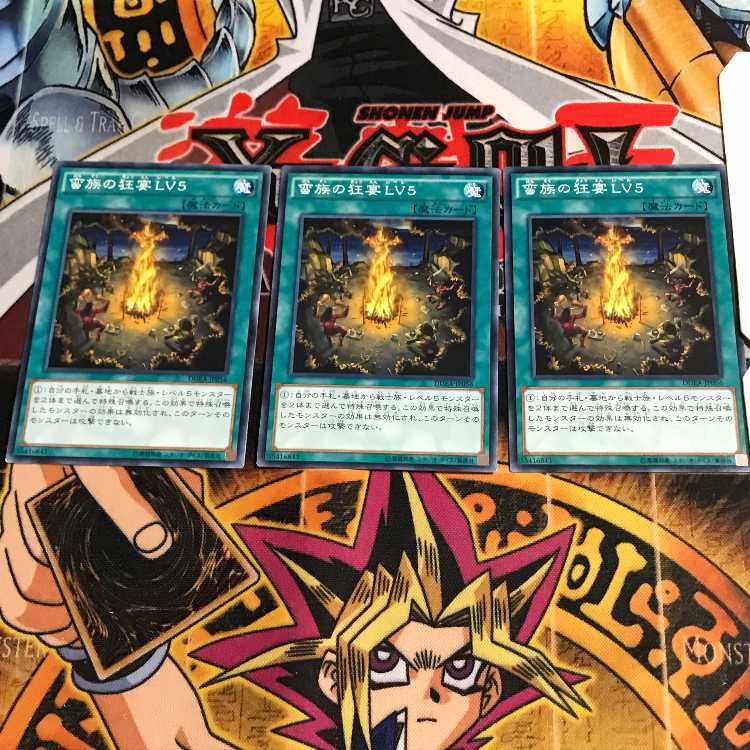 Barbarian Madness LV5 10 Normal Set of 3 Tera