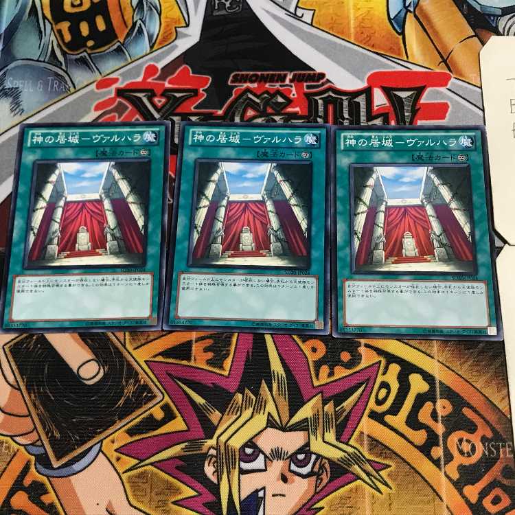 神の居城-ヴァルハラ 8 ノーマル 3枚セット てら