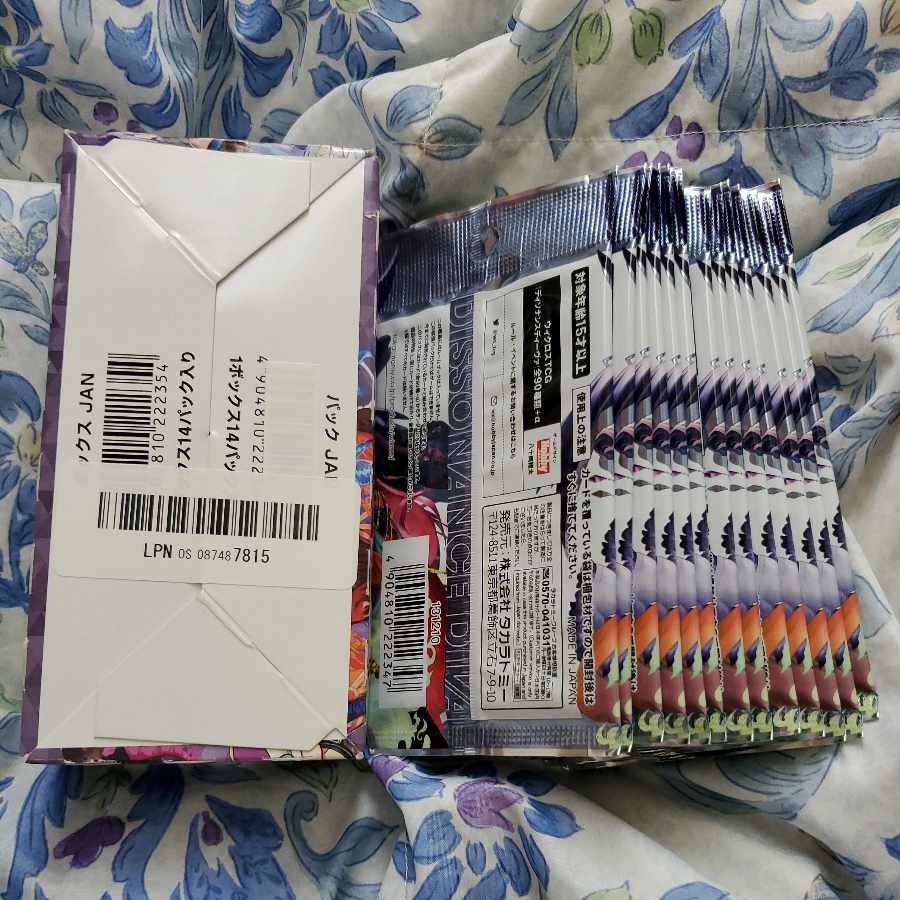 ディソナンスディーヴァ　テープ付き未開封ボックス1BOX＋バラ13PACK