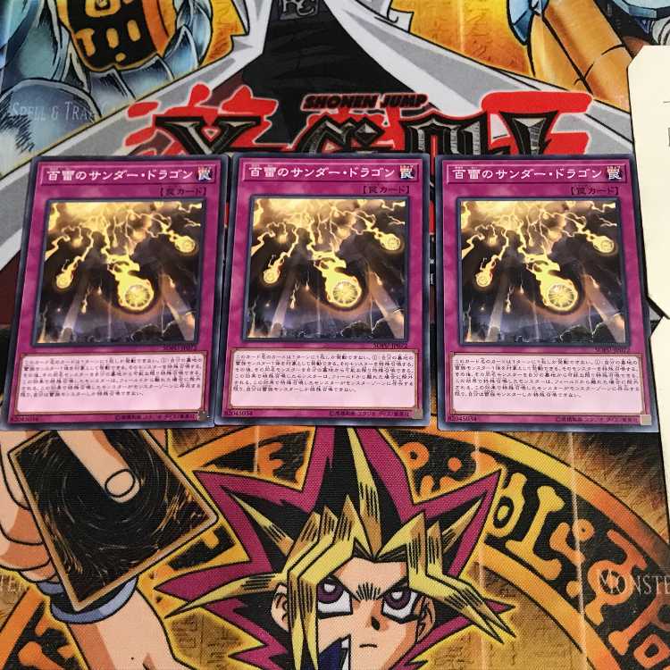 百雷のサンダー・ドラゴン 2 ノーマル 3枚セット てら