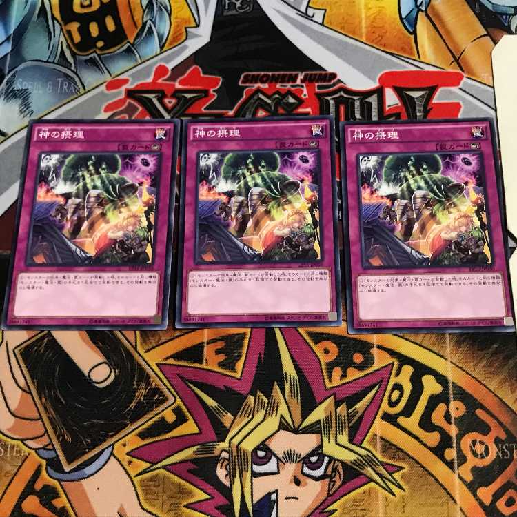 神の摂理 5 ノーマル 3枚セット てら