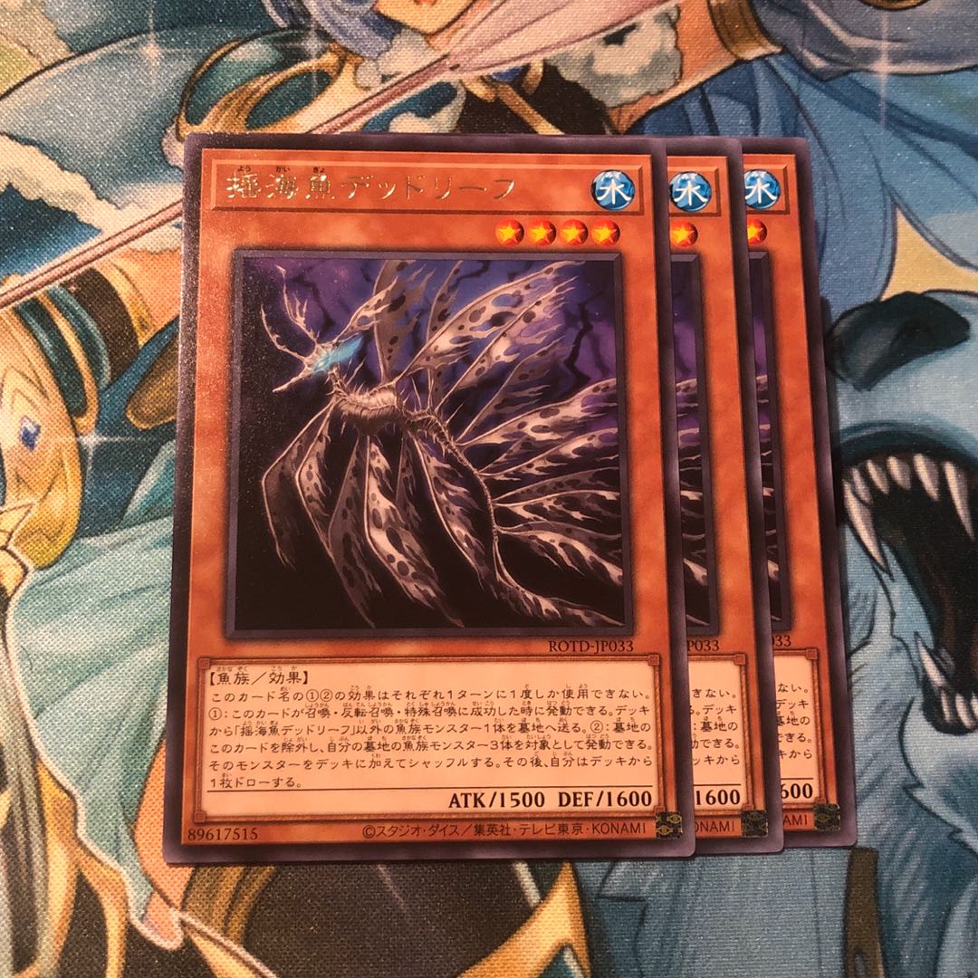 揺海魚デッドリーフ　3枚