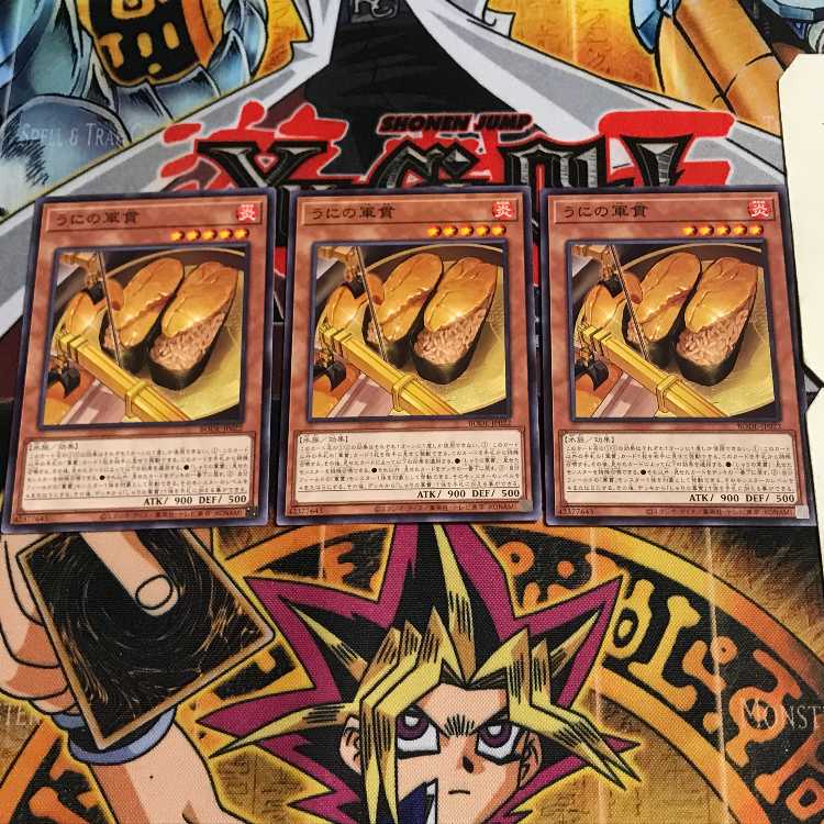 うにの軍貫 3 ノーマル 3枚セット てら