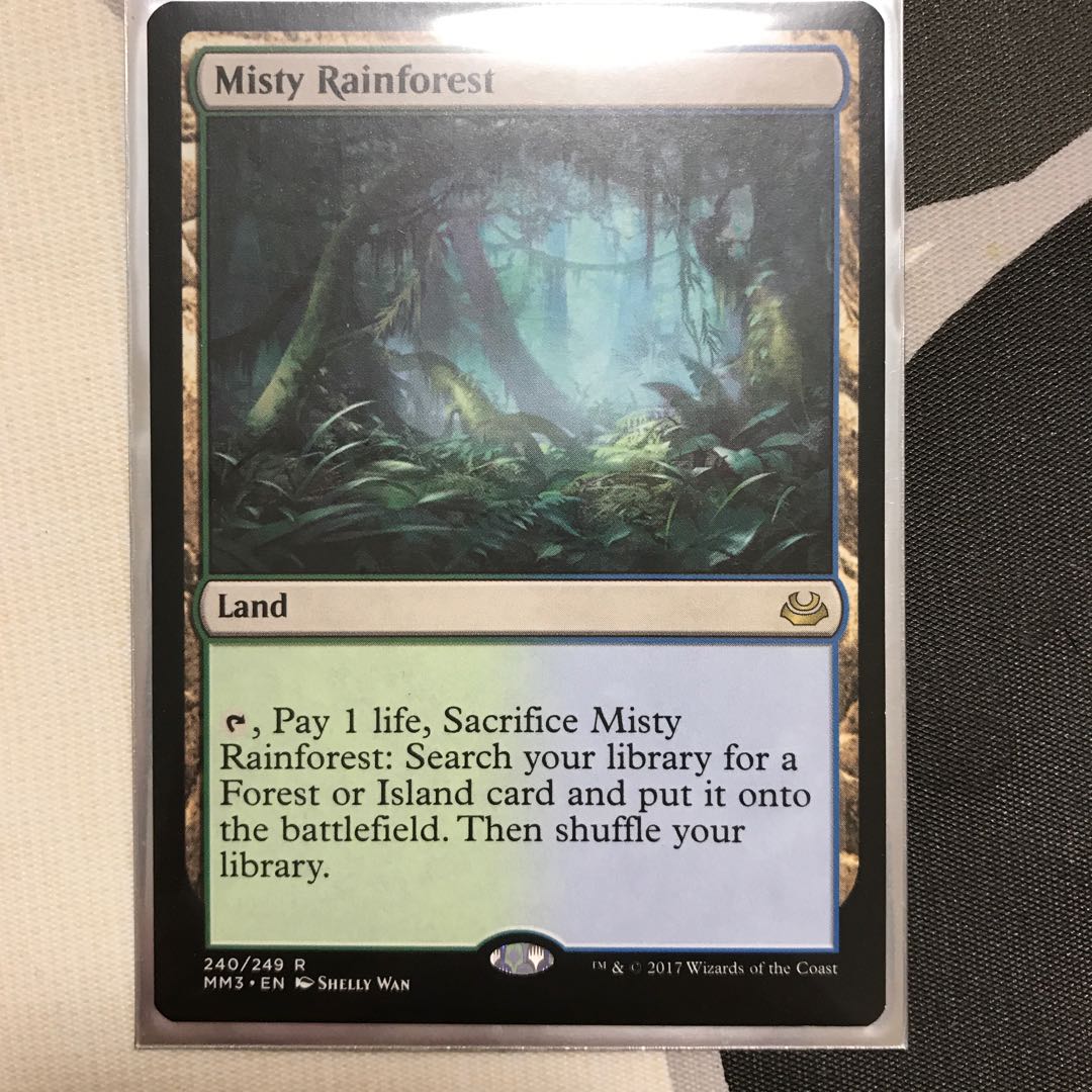 霧深い雨林 英語版