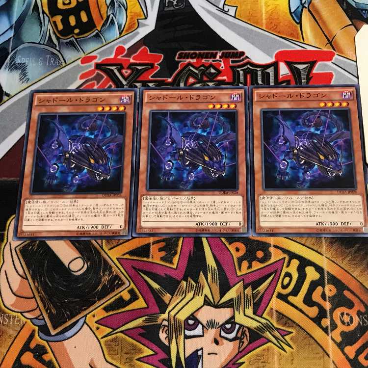 シャドール・ドラゴン 4 ノーマル 3枚セット てら