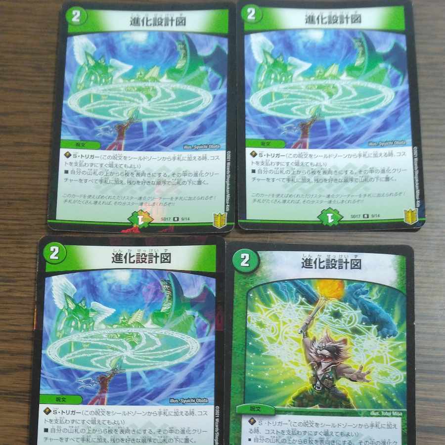 Evolutionary blueprint R-foil 9/14