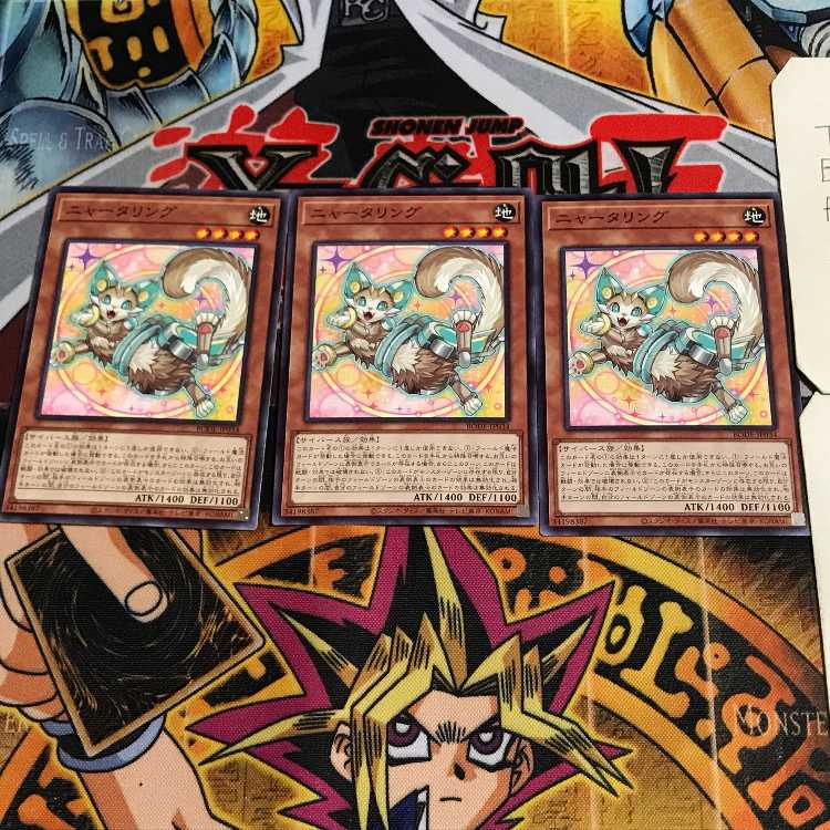 ニャータリング 1 ノーマル 3枚セット てら