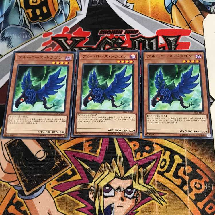 ブルーローズ・ドラゴン 8 ノーマル 3枚セット てら