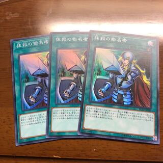 抹殺の指名者3枚