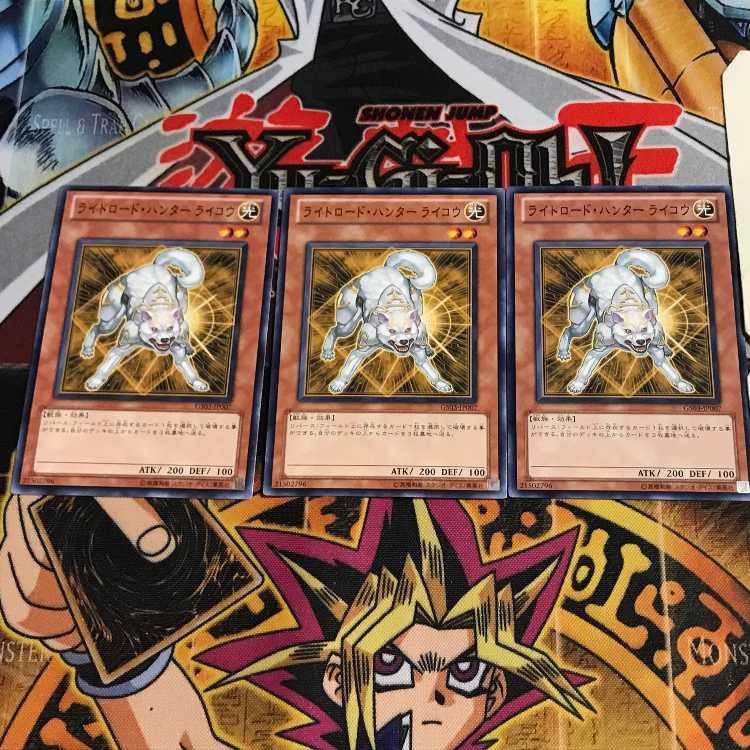 ライトロード・ハンター ライコウ 4 ノーマル 3枚セット てら