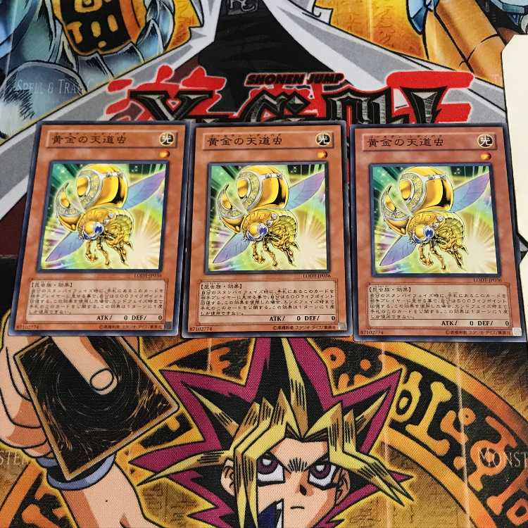 黄金の天道虫 2 ノーマル 3枚セット てら