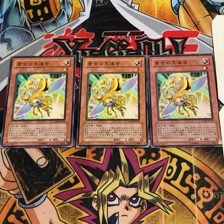 黄金の天道虫 4 ノーマル 3枚セット てら