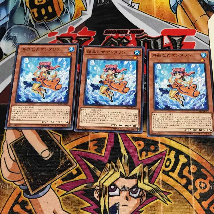 海晶乙女マンダリン 1 ノーマル 3枚セット てら