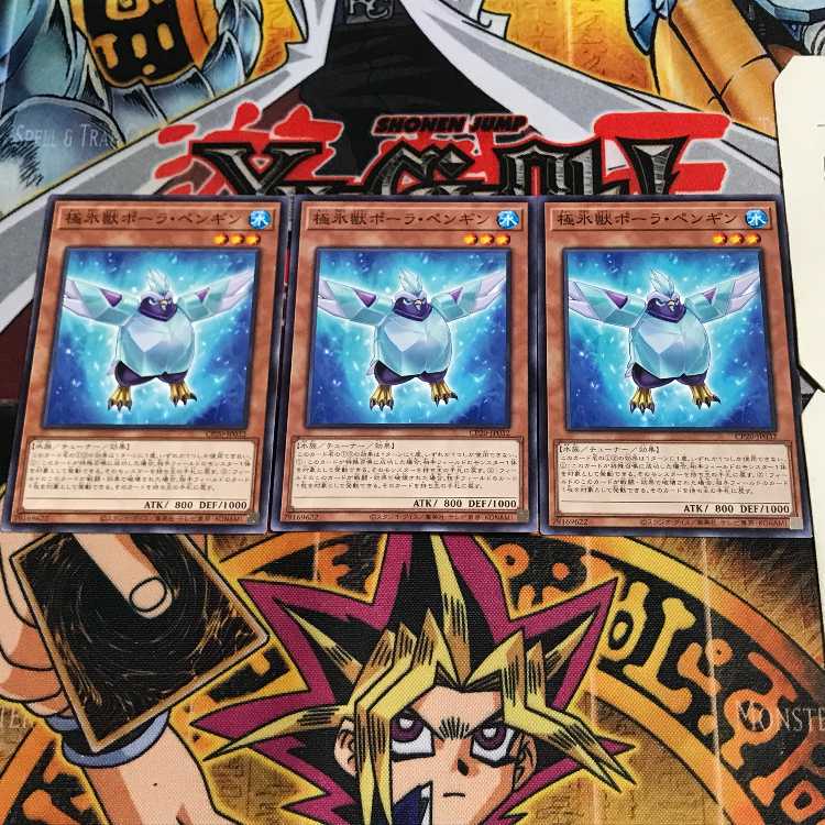 極氷獣ポーラ・ペンギン 6 ノーマル 3枚セット てら