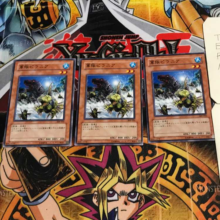 軍隊ピラニア 5 ノーマル 3枚セット てら