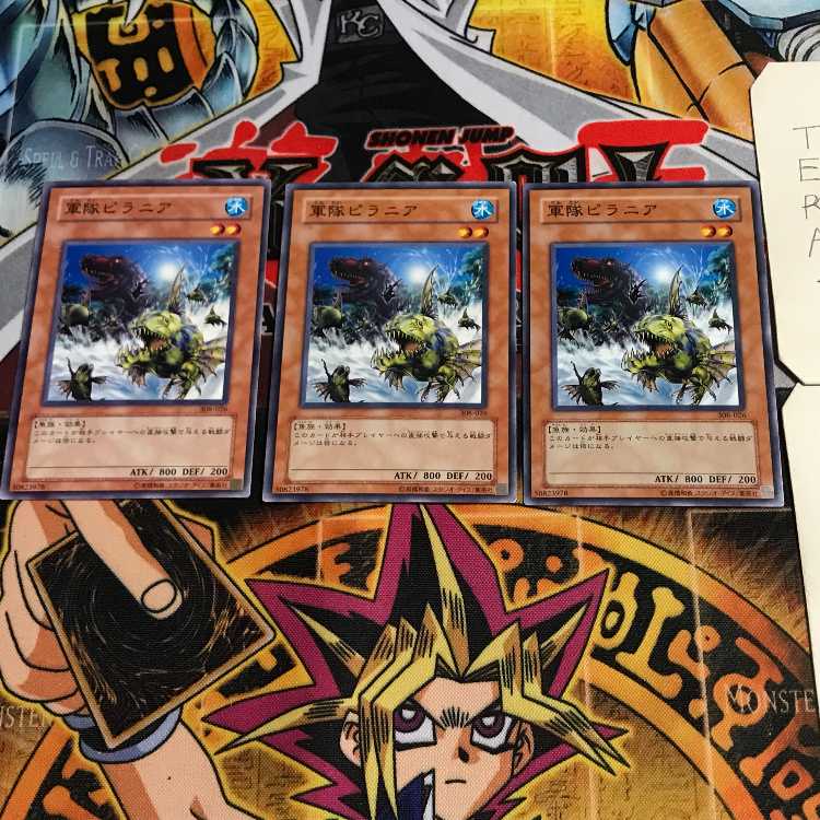 軍隊ピラニア 9 ノーマル 3枚セット てら