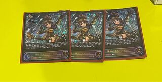 shadowvarse evolve 爆砕の傭兵　フィーナ　プロモ　3枚セット