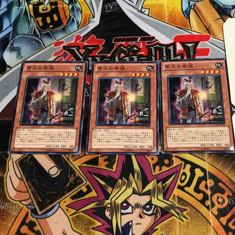 紫炎の参謀 6 ノーマル 3枚セット てら