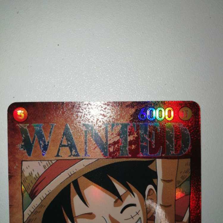 One Piece Card Monkey D Luffy SP Handbill