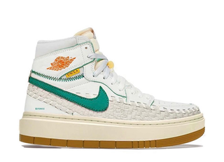 Union LA x Beffy's Beauty Supply x Nike Women's Air Jordan 1 Elevate High SP "Sail/Kinetic Green" 24.5cm