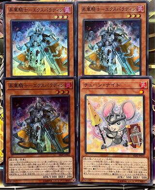 昇華騎士-エクスパラディン スーパーレア JP002