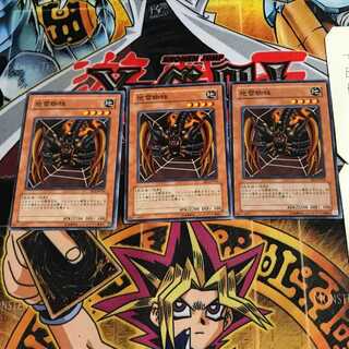 地雷蜘蛛 6 ノーマル 3枚セット てら