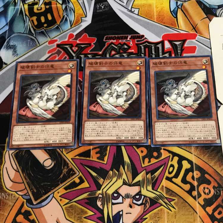 破壊剣士の伴竜 5 ノーマル 3枚セット てら