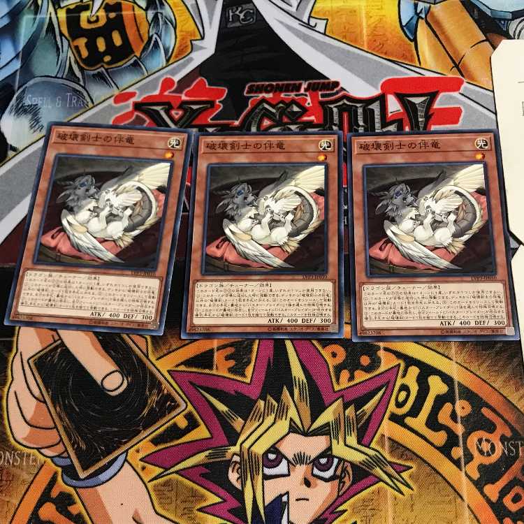 破壊剣士の伴竜 6 ノーマル 3枚セット てら