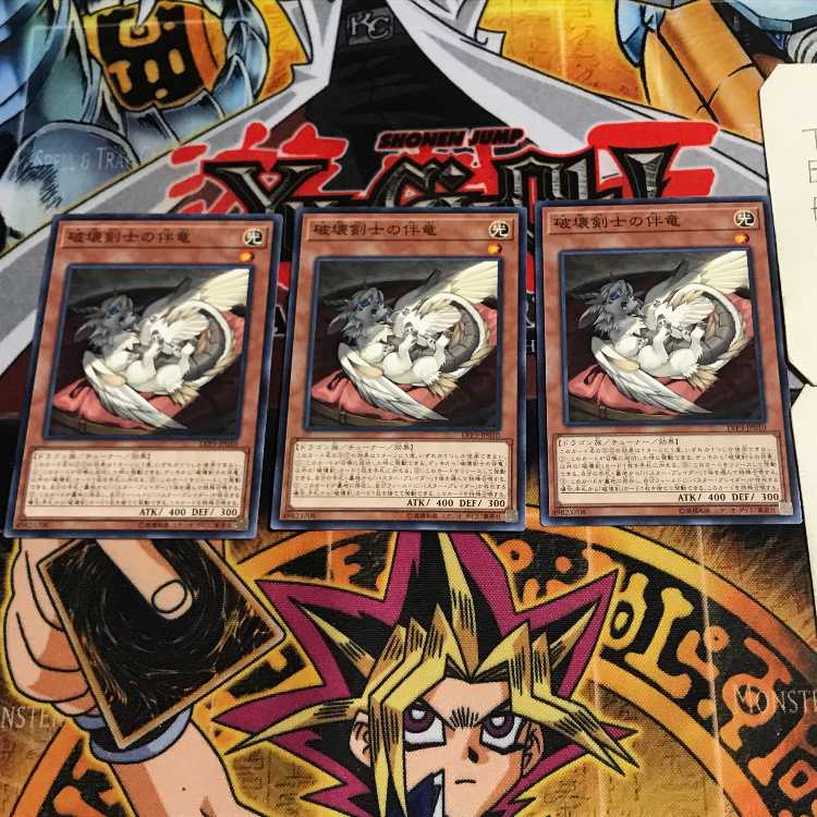 破壊剣士の伴竜 9 ノーマル 3枚セット てら