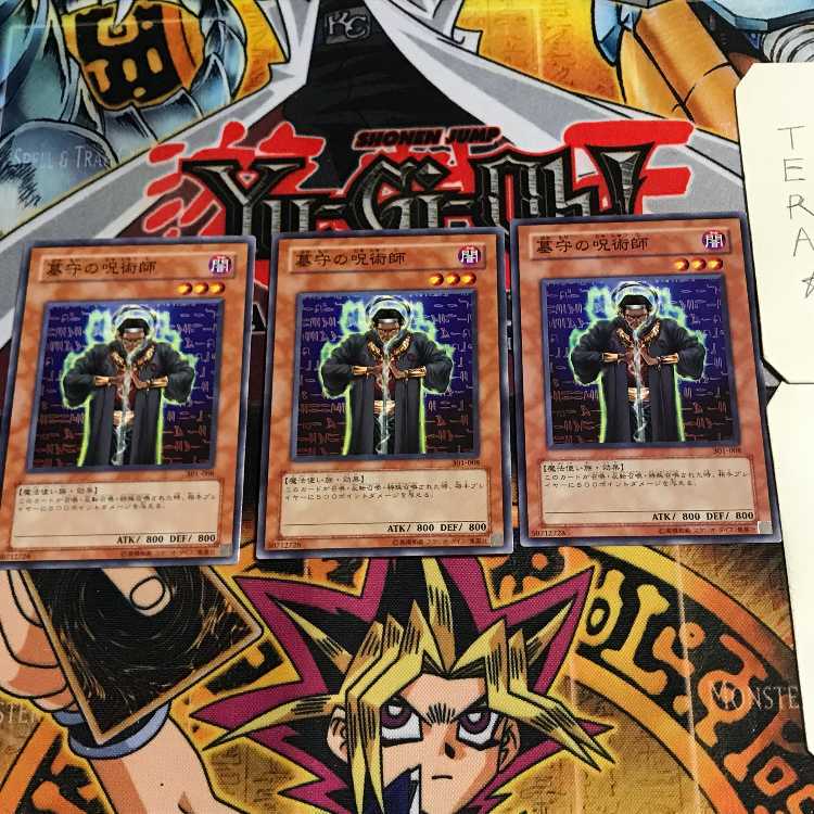 墓守の呪術師 3 ノーマル 3枚セット てら