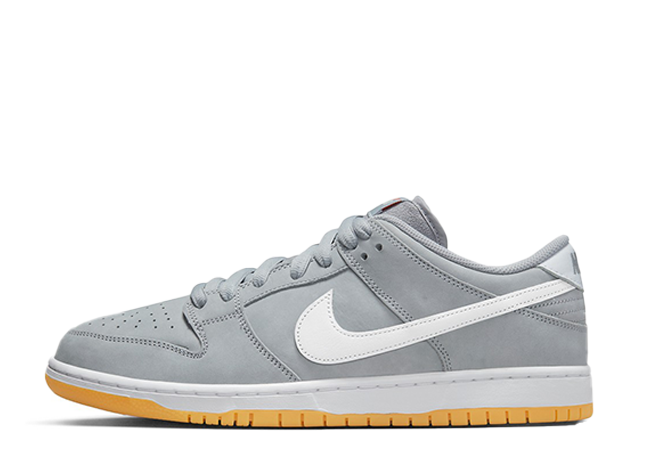 Nike SB Dunk Low Orange Label "Grey Gum" Wolf Grey/White/Gum 27.5cm