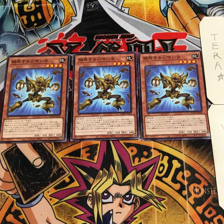 擬態する人喰い虫 3 ノーマル 3枚セット てら