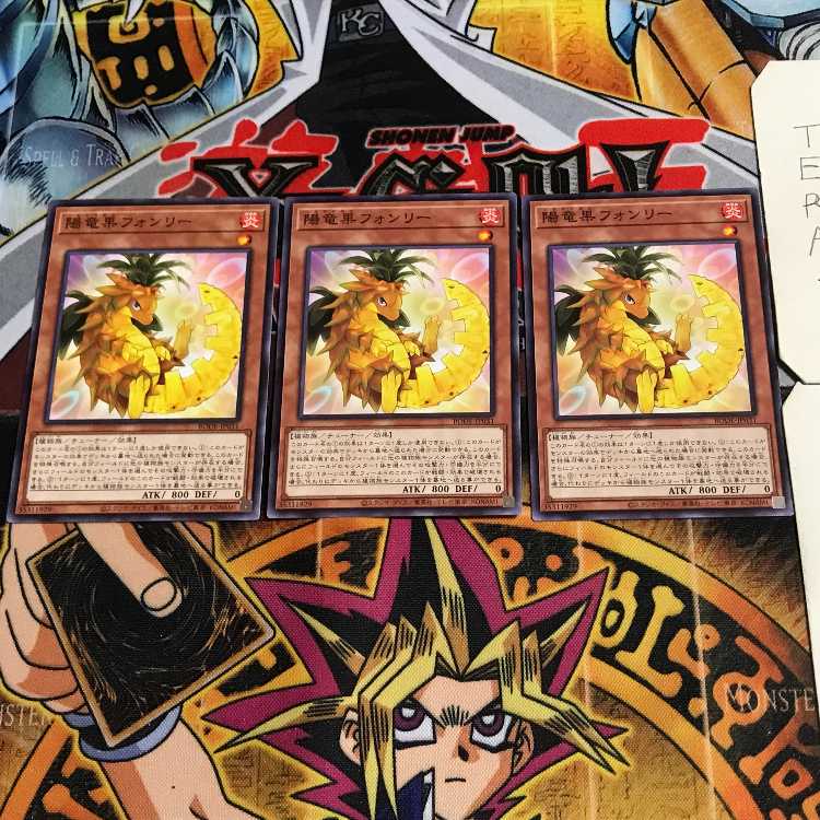 陽竜果フォンリー 10 ノーマル 3枚セット てら