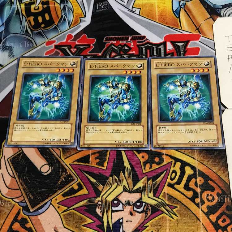 E・HERO スパークマン 2 ノーマル 3枚セット てら