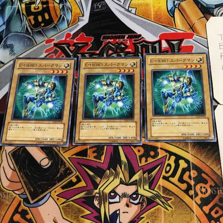 E・HERO スパークマン 4 ノーマル 3枚セット てら