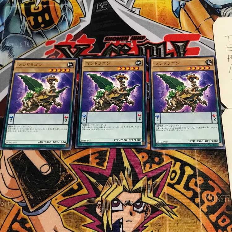 マンドラゴン 3 ノーマル 3枚セット てら