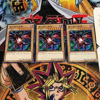 真紅眼の黒竜 9 ノーマル 3枚セット てら