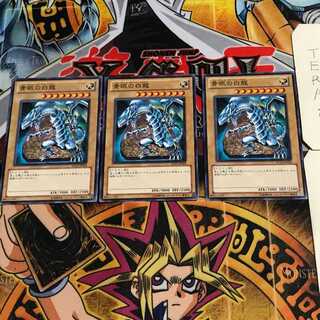 Blue-Eyes White Dragon 7 Normal, set of 3 Tera