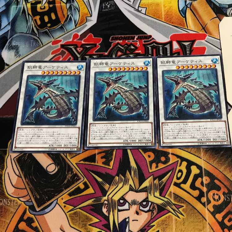 飢鰐竜アーケティス 4 ノーマル 3枚セット てら