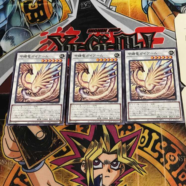 甲纏竜ガイアーム 8 ノーマル 3枚セット てら